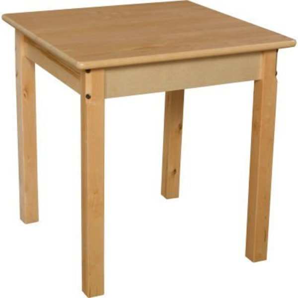 Wood Designs ‚Ñ¢ 24" Square Table with 24" Legs WD82424